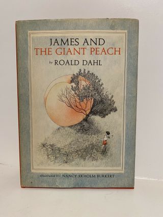 James And The Giant Peach By Roald Dahl Hc/dj 1961 1st Ed.  /2nd Printing Rare
