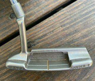 Extremely Rare Nickel Ping Anser 2 Putter,  Beni,  34.  25 In.