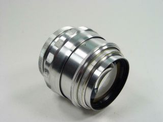 Rarity Extremely Rare Silver 85mm F/2 Jupiter - 9 Zenit M39 M42 S/n 6703455