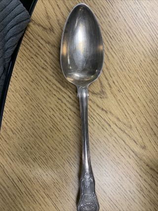 Robert Pringle R.  P English Sterling Silver Serving Spoon