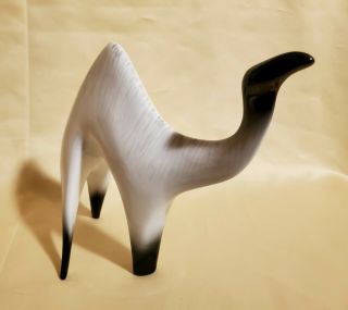 Mid - Century CMIELOW Porcelain Camel Figurine Made in Poland - Rare 3