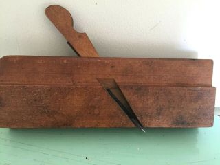 Antique Wood Molding Plane Greenfield Tool Co.  Steel Blade