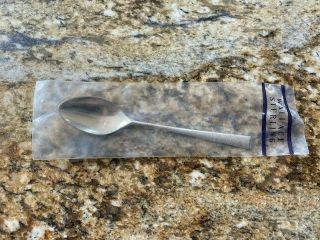 Royal Satin By Wallace Sterling Silver Demitasse / Coffee Spoon 4 1/8 "
