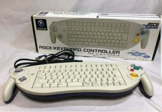 Rare Nintendo Gamecube Ascii Keyboard Controller 20201110s
