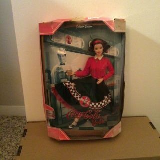 Coca Cola Barbie Doll (box Is)