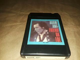Rare Adam Ant Friend or Foe 1982 8 - Track Tape CRC 1A1 7492 3