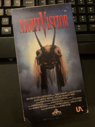 Night Visitor Horror Vhs Satanic Rare