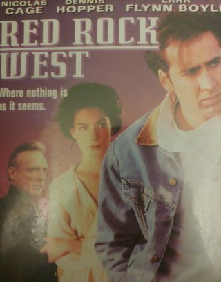 Red Rock West 1993 Dvd Rare Oop Nicolas Cage Dennis Hopper