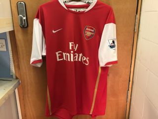 Rare Arsenal Match Worn Shirt Theo Walcott