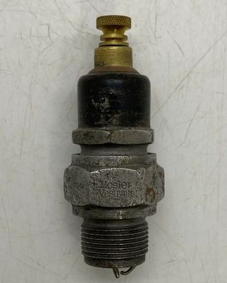 Old Antique Hit Miss Engine Vintage Mosler Vesuvius Take Apart Mica Spark Plug