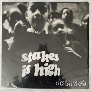 De La Soul - Stakes Is High Vinyl Lp Rare Promo Og 1996 Tommy Boy 1st Press Vg,