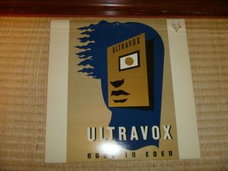 Vinyl Lp Album Rare Wave 80s Vg,  Ultravox Rage In Eden Koln 1981 Midge Ure