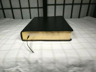 Rare 2007 ESV Ryrie Study Bible Leather (Black) & Red Letter Edition LN 2