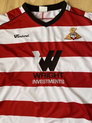 RARE Doncaster Rovers 2008/2009 Home Shirt Size Xtra Large XL 2