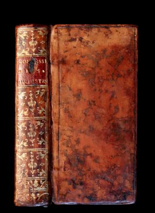 1649 Rare Latin Book - The Confessions Of Saint Augustine Of Hippo.