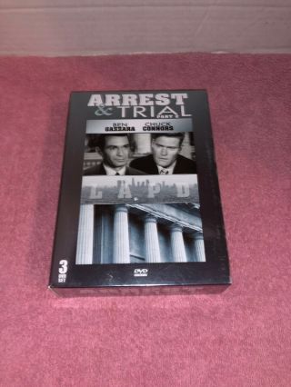 Arrest & Trial Part 2 (dvd,  2008,  3 - Disc Set) Dvd Set Rare Oop Dvd Out Of Print