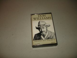 Don Williams Greatest Hits Volume Iv (cassette,  1990) Like,  Rare