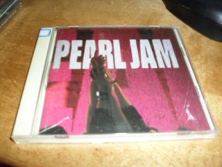 Pearl Jam - Ten - Very Rare 1991 Japan Press With Bonus Track Near