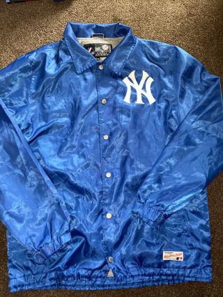 Rare York Yankees Major League Baseball Jacket Size Xl