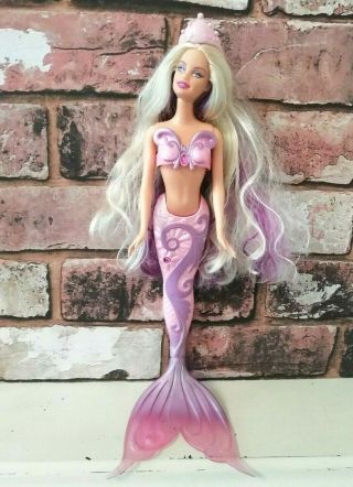 Mattel Barbie Fairytopia Magical Mermaid Doll 2003 Htf Rare Pls