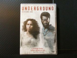 Underground Tv Mini Series (railroad) 3 Dvd Set Jurnee Smollett - Bell Rare