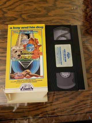 A Boy And His Dog Vintage Vhs 1982 Media Video Rare Don Johnson Cult Classic