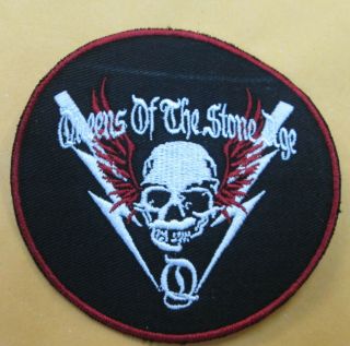 Queens Of The Stone Age Collectable Rare Vintage Patch Embroided Mid 2000 
