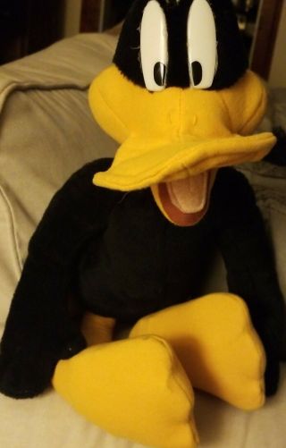 Looney Tunes 24 " Daffy Duck Plush Toy Collectible Rare