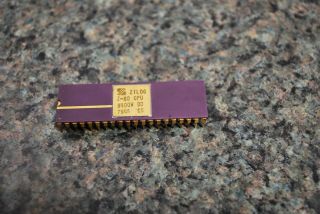 Rare Zilog Z - 80 Cpu Chip 7945 Prod Date (ships Worldwide)