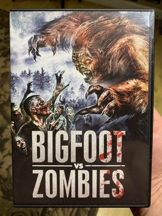 Bigfoot Vs Zombies (oop Rare 2016 Dvd) James Carolus,  Todd Carpenter