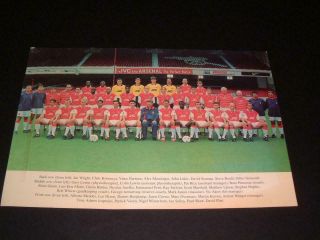 Arsenal Fc 1997 - 98 Signed (pre - Printed) X 30 Of Squad Rare Official Club Card