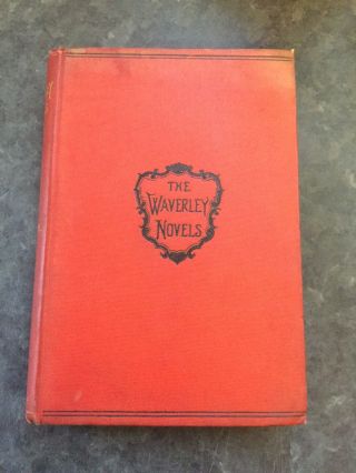 Ivanhoe,  A Romance,  The Waverley Novels,  Sir Walter Scott,  Vgc Antique Book