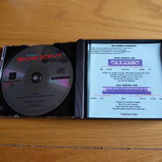 BON JOVI Crossroads DOUBLE VIDEO CD [ W BONUS VCD] RARE 2
