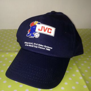 Collectable Rare Jvc Football World Cup France 1998 Cap - Very Rare 100 Cotton