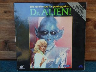 Dr.  Alien Laserdisc 1988 Judy Landers Rare