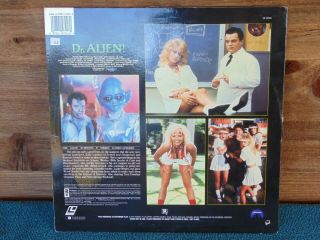 Dr.  Alien Laserdisc 1988 Judy Landers rare 2