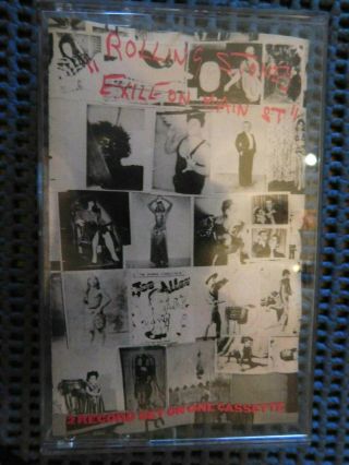 The Rolling Stones - Exile On Main Street From The 1972 Lp Cassette Tape - Rare