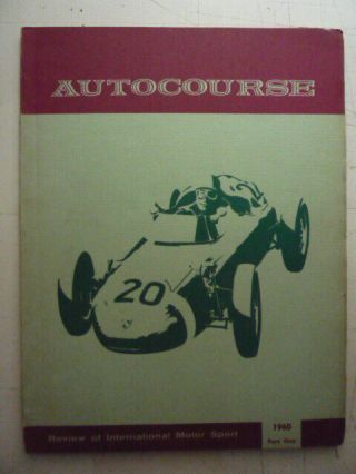 Rare Autocourse 1960 Part 1 Motor Racing Review Grand Prix; Formula Junior
