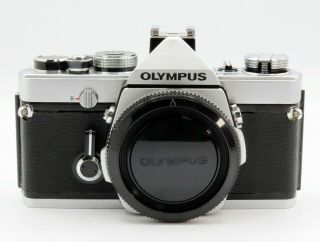 【 Rare N.  】 Olympus M - 1 35mm Slr Film Camera Body W/ Case From Japan 1300