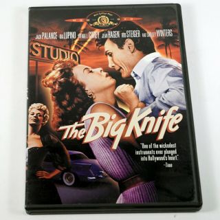 The Big Knife (dvd,  2002) Jack Palance Ida Lupino Oop Rare Noir Dvd