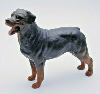 Rare Matt Beswick Rottweiler Dog Figurine - Model 3056 C.  1988 - 89 - Perfect