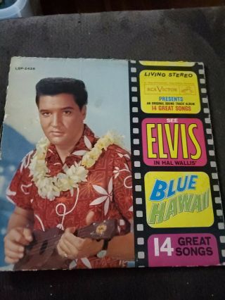 Elvis Presley - Blue Hawaii - Living Stereo - Rare Album - Lp Vinyl 1962