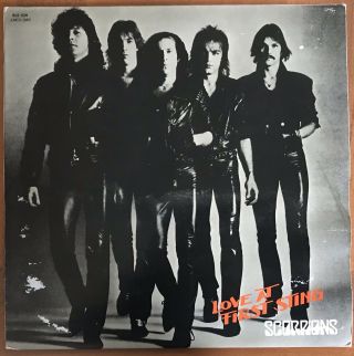 Scorpions ‎– Love At First Sting 12 " Vinyl South Korea Press Ole - 524 Rare