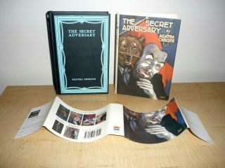 Agatha Christie The Secret Adversary Uk 1st & Rare Band Facsimile First