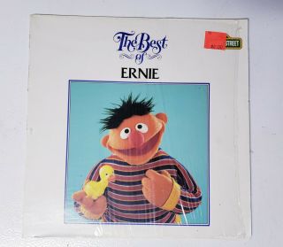 Vintage Sesame Street The Best Of Ernie Ctw 22106 - 1983 Rare Childrens Music