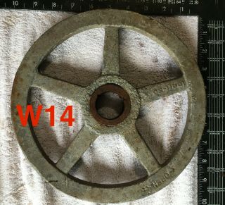 Vintage Industrial Metal Wheel Valve Handle Steam Punk 10 In