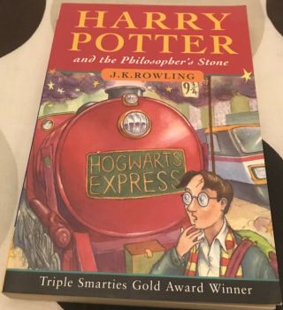 Harry Potter And The Philosophers Stone Book Rare Paperback J K Rowling