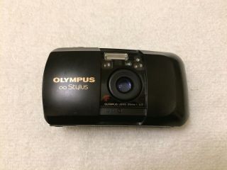 [tested] Olympus Mju Stylus 35mm Lens Quartz Date Rare Gold Film Camera