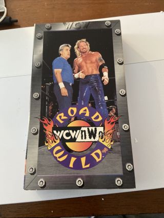 Wcw Road Wild 1998 98 Pro Wrestling Video Tape Wwf Wwe Nwo Vintage Rare