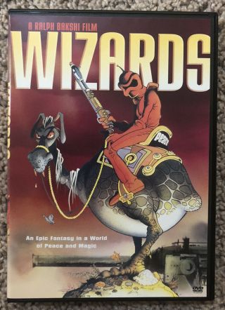 Wizards (dvd,  2004) A Ralph Bakshi Film - Very Rare Oop